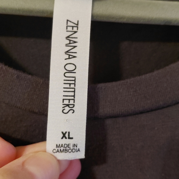 Cozy Gray Zenana Curve Hem Maxi Dress Side Slits Pockets Dress - Picture 6 of 7